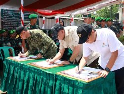 Menhan RI dan Panglima TNI: Pembangunan Yonif 835/SYB Bukti Penguatan Pertahanan dan Kemanunggalan TNI-Rakyat