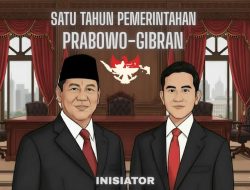 Inisiator: Satu Tahun Pemerintahan Prabowo Menunjukkan Kepemimpinan yang Visioner