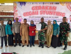 Gerakan Cegah Stunting di TMMD 126 Lebakharjo