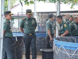 Dandim 0418/Palembang Dampingi Pangdam II/Sriwijaya Kunjungi Taman Aspirasi