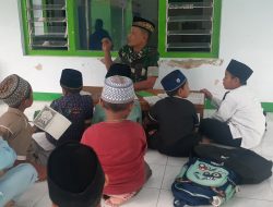 Pembinaan Mental Spiritual di TPQ Al Amin TMMD ke-126
