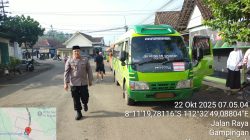Polsek Pagak Kawal Pemberangkatan Banom NU ke Pendopo Kabupaten Malang, Wujud Sinergi dan Semangat Hari Santri Nasional 2025