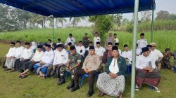 Sinergi TNI–Polri di Hari Santri Nasional 2025, Danramil dan Kapolsek Kalipare Hadiri Apel di Lapangan Cungkal Desa Sumberpetung