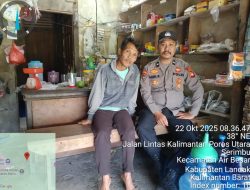 Polsek Air Besar Gelar Patroli Siang, Wujudkan Rasa Aman di Tengah Aktivitas Warga