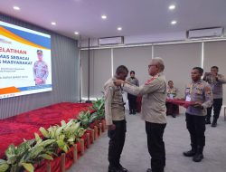 Polisi Sebagai Penolong dan Sahabat Masyarakat, Polda PBD Gelar Pelatihan Bhabinkamtibmas
