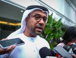 Presiden Prabowo Menyambut Kunjungan Kehormatan Delegasi Persatuan Emirat Arab (PEA) di Istana Merdeka