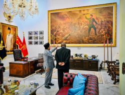 Presiden Prabowo Menyampaikan Apresiasi Tinggi Atas Kunjungan Kenegaraan Presiden Republik Afrika Selatan Matamela Cyril Ramaphosa ke Indonesia