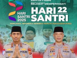 Kapolda Aceh Beserta Staf dan Jajaran Mengucapkan Selamat Memperingati Hari Santri 2025