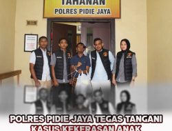 Polres Pidie Jaya Tegas Tangani Kasus Kekerasan Anak, Tersangka Resmi Diserahkan ke Kejaksaan