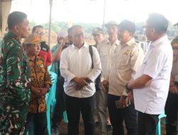 Pangdam XXIII/Palaka Wira Tinjau Langsung Program Cetak Sawah Rakyat di Morowali Utara