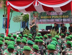 Aswas Wadanpusterad Kunjungi Yon TP Kodam II/Sriwijaya; Ciptakan Tradisi Yang Baik, Pupuk Jiwa Korsa dan Tingkatkan Skill Keprajuritan