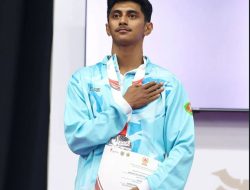 Bripda Marcelino Jansen Kuhuparuw Persembahkan Medali Perak untuk Maluku di PON Beladiri Cabor Karate