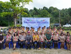 Pembinaan Saka Bahari, Kadister Kodaeral XIV Ikuti Pelepasan Kontingen Kwarcab Kota Sorong