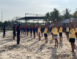 Prajurit Pasopati Bekali Ilmu Sea Survival Kepada Siswa Gapura Panca Waluya Batch VI