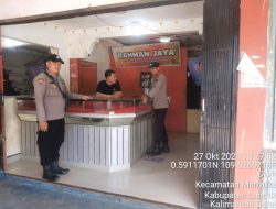 Samapta Polsek Menyuke Gencar Laksanakan Patroli Siang Hari