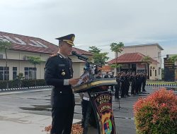 Polres Mesuji Gelar Upacara Peringatan Hari Sumpah Pemuda ke-97 dengan Khidmat