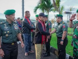 Kodam XV/Pattimura Terima Kunjungan Pasis Dikreg LIV Sesko TNI