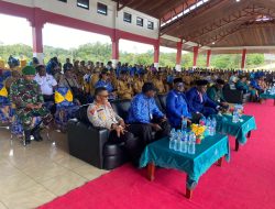 Wakili Kapolres Maybrat, Wakapolres Hadiri Upacara Hari Sumpah Pemuda ke-97 di Alun-Alun Faitmayaf