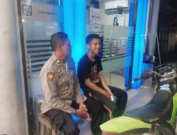 Jaga Kamtibmas Kondusif, Polsek Mandor Intensifkan Patroli Malam