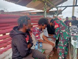 Sweeping Gabungan, TNI Amankan 415 Gram Ganja di Perbatasan Papua–PNG