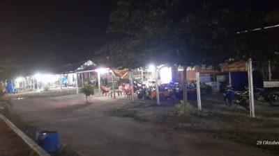 Sepi Pengunjung, Pedagang Alun-Alun Simpang Pematang Nyaris Putus Asa