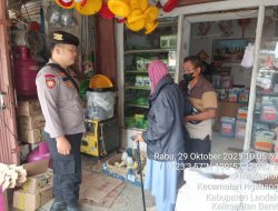 Patroli Dialogis Polsek Ngabang Untuk Memastikan Keamanan Wilayah Tetap Terjaga