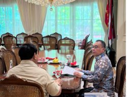 Presiden Prabowo Subianto Mengundang Wakil Ketua DPR RI Sufmi Dasco Ahmad di Widya Chandra