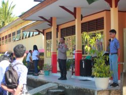Polresta Ambon Gelar Police Goes To School di SMAN 9 Ambon, Sampaikan Pesan Kamtibmas