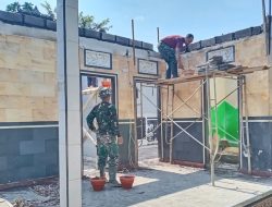 TMMD Ke-126 Kodim 1611/Badung Pembangunan Infrastruktur Jalan dan Fasilitas Masyarakat Berjalan Lancar