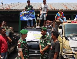Empat Kuda Kontingen 1625 Ngada Melaju ke Final Turnamen Pacuan Kuda Pangdam Cup di Sumba Timur