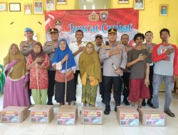 Kapolres Mesuji Gelar Jumat Curhat dan Salurkan Bantuan Sosial Untuk Masyarakat