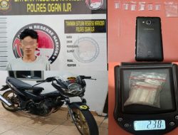 Pengedar Narkoba di Tanjung Raja, Ogan Ilir Di Tangkap