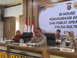 Biro SDM Polda Sultra Gelar In House Training Penggunaan Aplikasi My ASN dan Peningkatan Public Speaking Bagi ASN