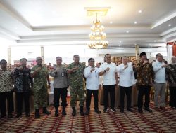 Kasdam II/Sriwijaya Hadiri Penandatanganan Nota Kesepakatan dan Nota Kesepahaman Pelabuhan : Semoga Pembangunanya Dapat Terealisasi Sesuai Harapan Masyarakat