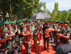 Lakukan Kunjungan Kerja Ke Yonif 141/AYJP, Pangdam II/Sriwijaya : Jadilah Prajurit Yang Berintegritas, Tangguh, Dan Menjadi Teladan Bagi Masyarakat