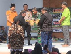 Kolaborasi TNI dan Pemkab Trenggalek Wujudkan Ketahanan Pangan Lewat Panen Raya di Desa Sukorejo