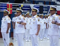 Laksda TNI Dato Rusman SN, S.E., M.Si., M.TR. OPSLA. Resmi Jabat Pangkoarmada III, Lanjutkan Kepemimpinan Koarmada III