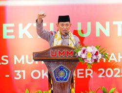 Tutup Tanwir ke-XXXIII IMM di Malang, Kapolri Ajak Dukung Program Pemerintah