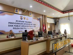 Biro SDM Polda Sultra Gelar In House Training Penggunaan Aplikasi My ASN dan Peningkatan Public Speaking Bagi ASN*