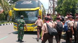 Kodim Boyolali Berangkatkan Siswa SMK Karya Nugraha Ikuti Kegiatan KKRI di Rindam IV/Diponegoro