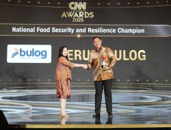 BULOG Raih Penghargaan “National Food Security and Resilience Champion” di Ajang CNN Indonesia Awards 2025*
