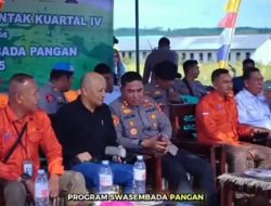 Kapolres Lhokseumawe Memimpin Kegiatan Penanaman Jagung Serentak Kuartal IV