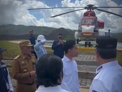 Wapres Gibran Meninjau Progres Pembangunan Bendungan Way Apu di Kabupaten Buru