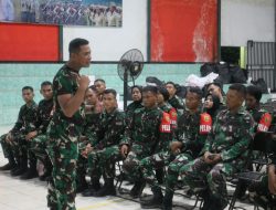 Dandim 0418/Palembang Letkol Arh Erik Novianto, S.Sos Pimpin Brifing Pelatih dan Pendukung Jelang Pembukaan Persami di Jasdam II/Sriwijaya