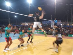 Jambo Aye VC Libas Pandawa VC di Putaran Pertama Semifinal Dandim 0103/Aceh Utara Cup