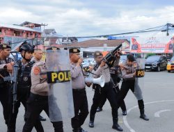 Polresta Ambon Gelar Simulasi Quick Response Call Center 110, Pastikan Pelayanan Cepat dan Tepat untuk Masyarakat