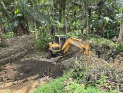 Normalisasi Irigasi TMMD ke-126 di Lebakharjo Capai 93 Persen, Warga Sambut Antusias