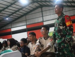 Dandim Palembang Sebagai Danlat Dampingi Peserta PERSAMI Nonton Film Belive di GOR Jasdam II/Sriwijaya