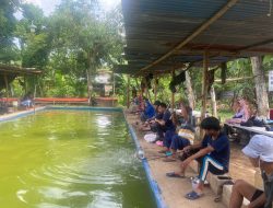 Kapenrem 081/DSJ Mancing Bareng dengan Insan Media di Kota Madiun