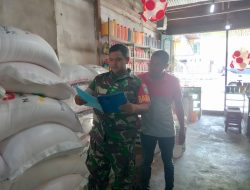 Dukung Kelancaran Pertanian, Babinsa Cek Stabilitas Harga Pupuk